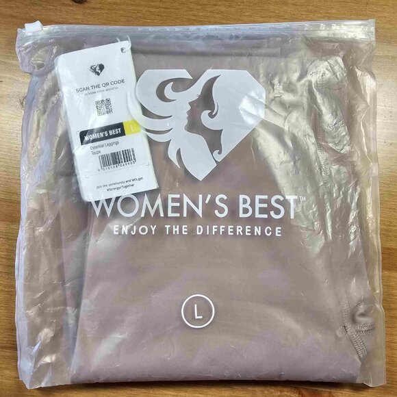 Women's Best Essential Leggings, Large, Taupe NWT - Picture 9 of 10